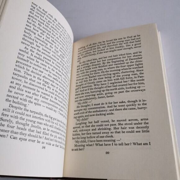 1964 The Spire by William Golding, British Novel Historical Fiction Vintage - Picture 8 of 8